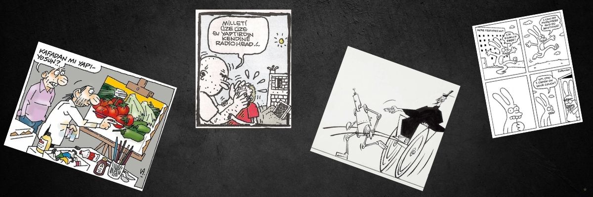 Türk ve Dünya Çizgi Dünyasının En Ünlü Karikatüristleri
